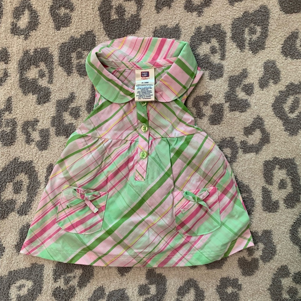🆕 new baby girl dress and bloomer set 0-3 month